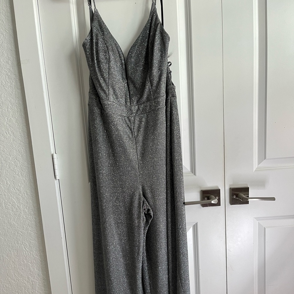 Silver Jumpsuit
